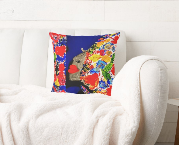 Urban Eden Muse Throw Pillow