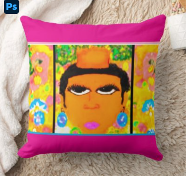 The'Living Crown' Throw Pillow
