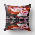 'Hood-Hippie Community' Throw Pillow