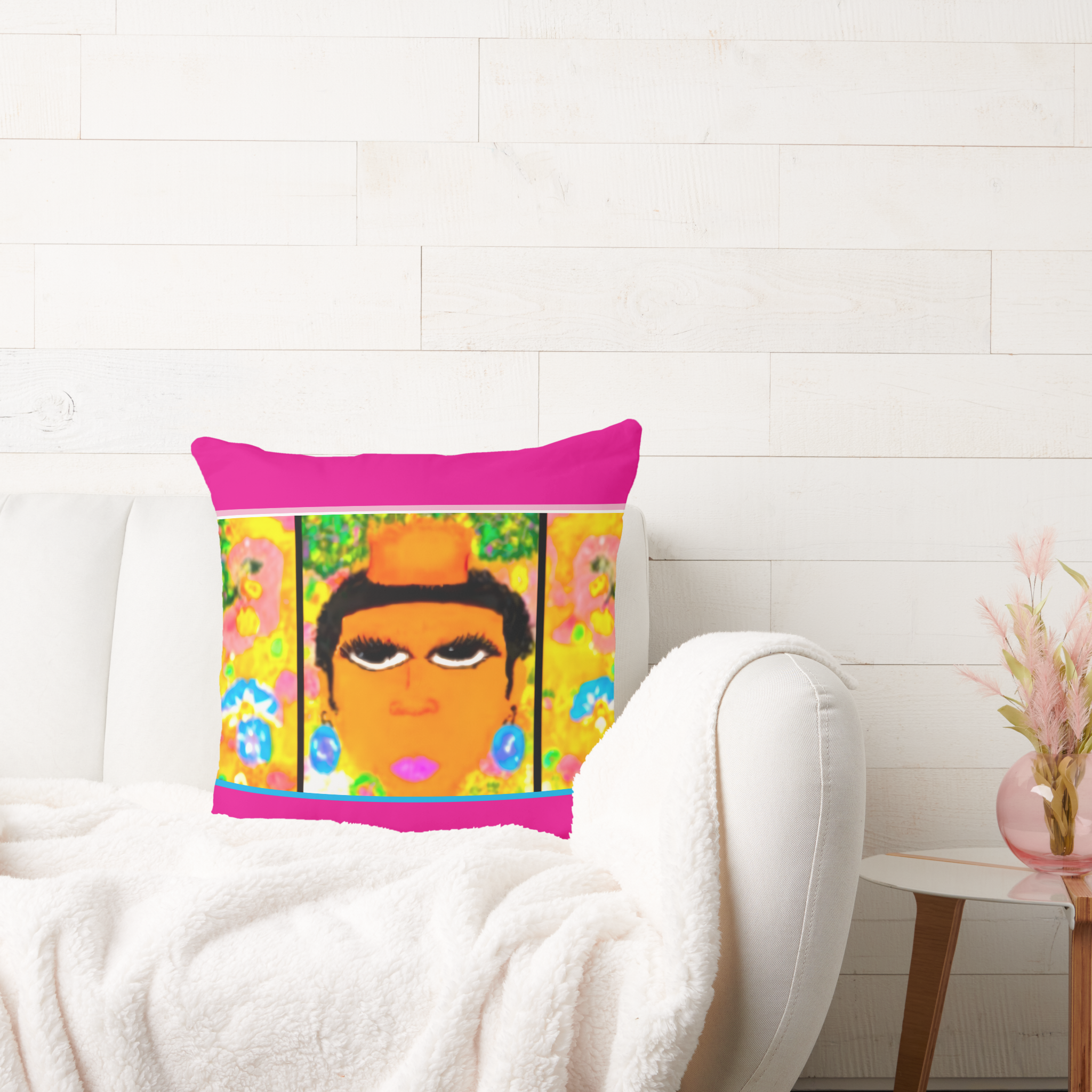 The'Living Crown' Throw Pillow