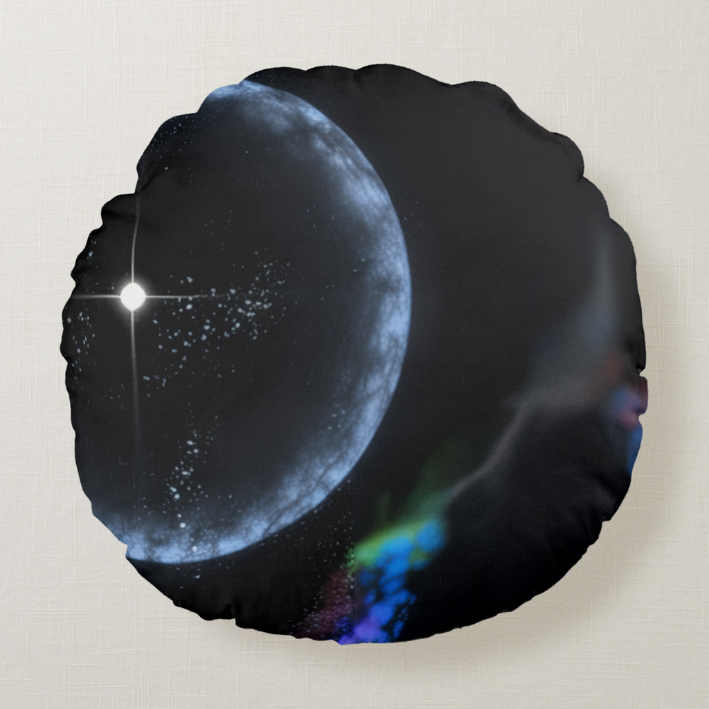"Cosmic Supernova" Throw Pillow